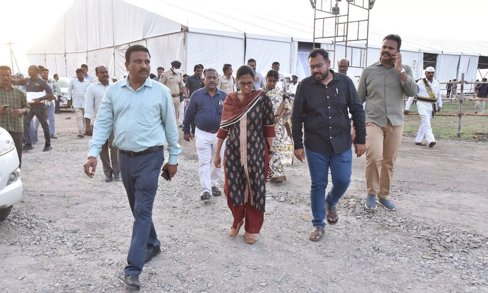 Officials Review Arrangements for ‘Suparipalana–Tholi Adugu’ Programme