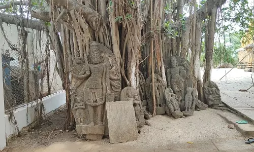 Ancient Prabhagiri Pattanam’s Glory Crumbling Due To Present Neglect Ancient Prabhagiri Pattanam’s Glory Crumbling Due To Present Neglect