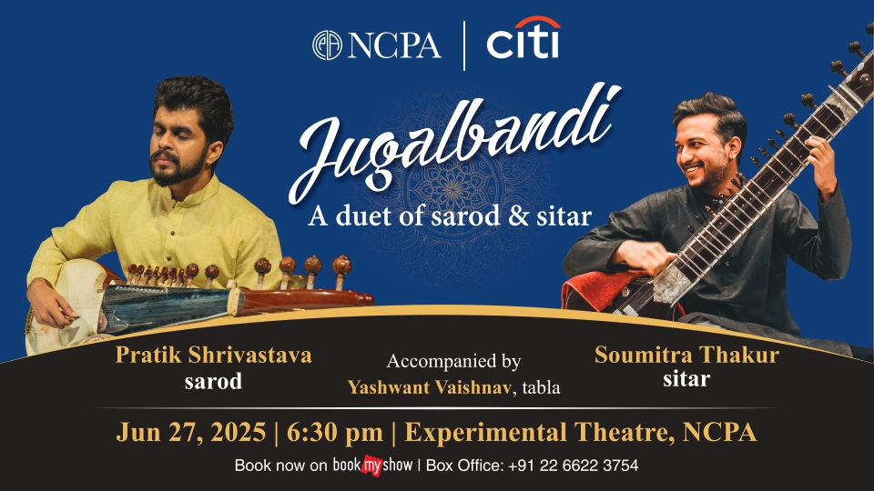 NCPA Presents 'Jugalbandi' Concert in June