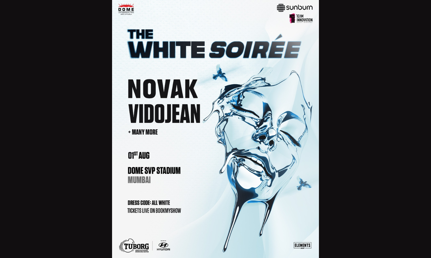 Sunburn's White Soiree to Feature Novak and Vidojean in India