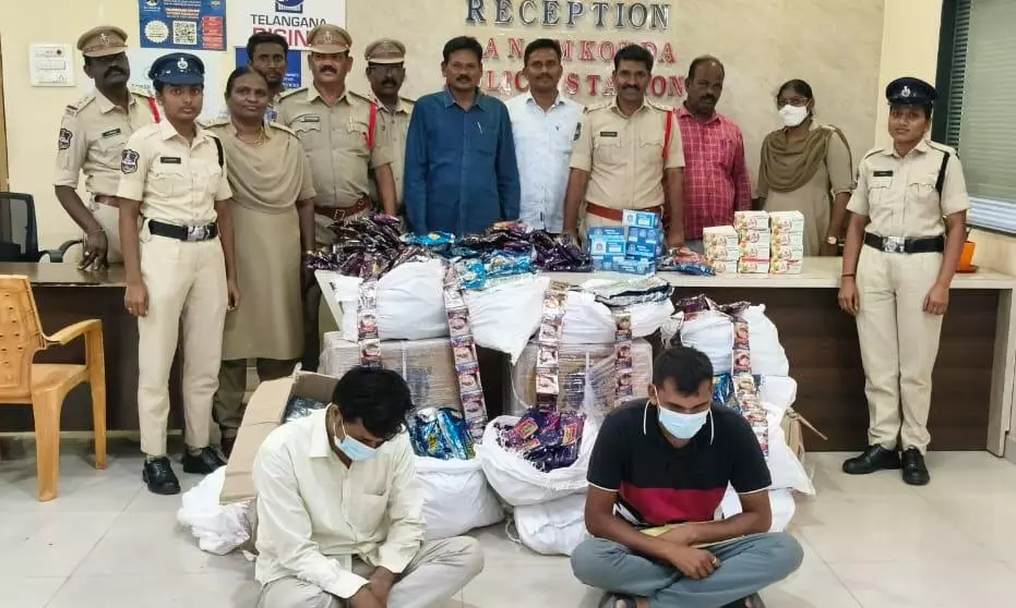 2 Held for Selling Banned Tobacco Products