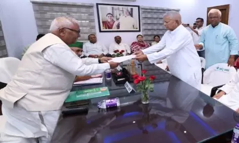 Lalu Prasad Files Nomination for Re-election as RJD President
