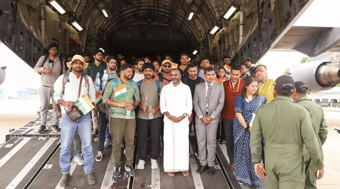 India Evacuates Over 2,200 Citizens from Iran Amid Escalating Tensions