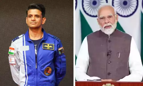 Shukla Heads to ISS, Modi Hails Launch