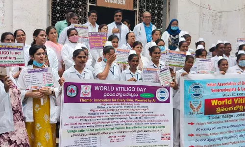 Awareness Rally Marks World Vitiligo Day At OGH