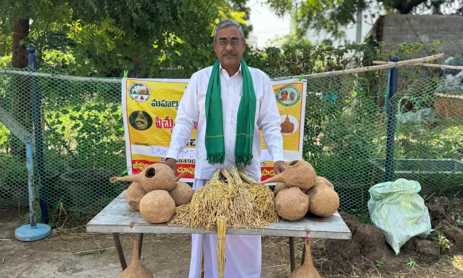 Free Artificial Nests, Paddy Stalks Distributed In Tri-Cities To Help Sparrows