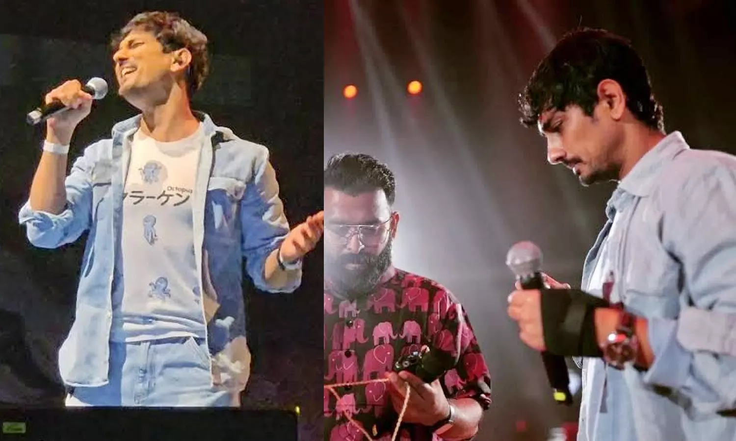 Siddharth Wows Fans with Singing Performance at Wembley Arena