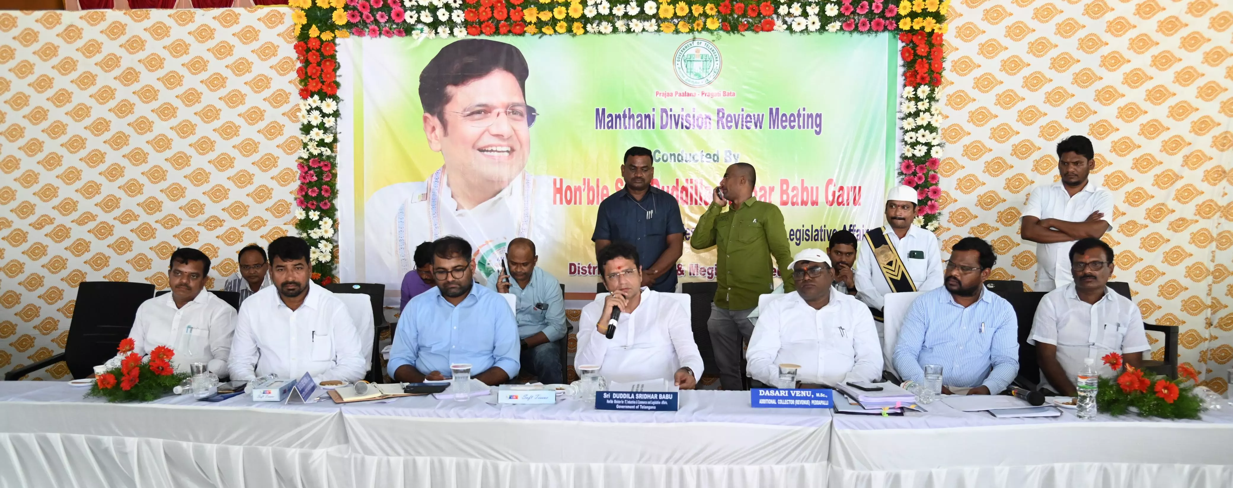 Sridhar Babu Denies Shortage of Seeds