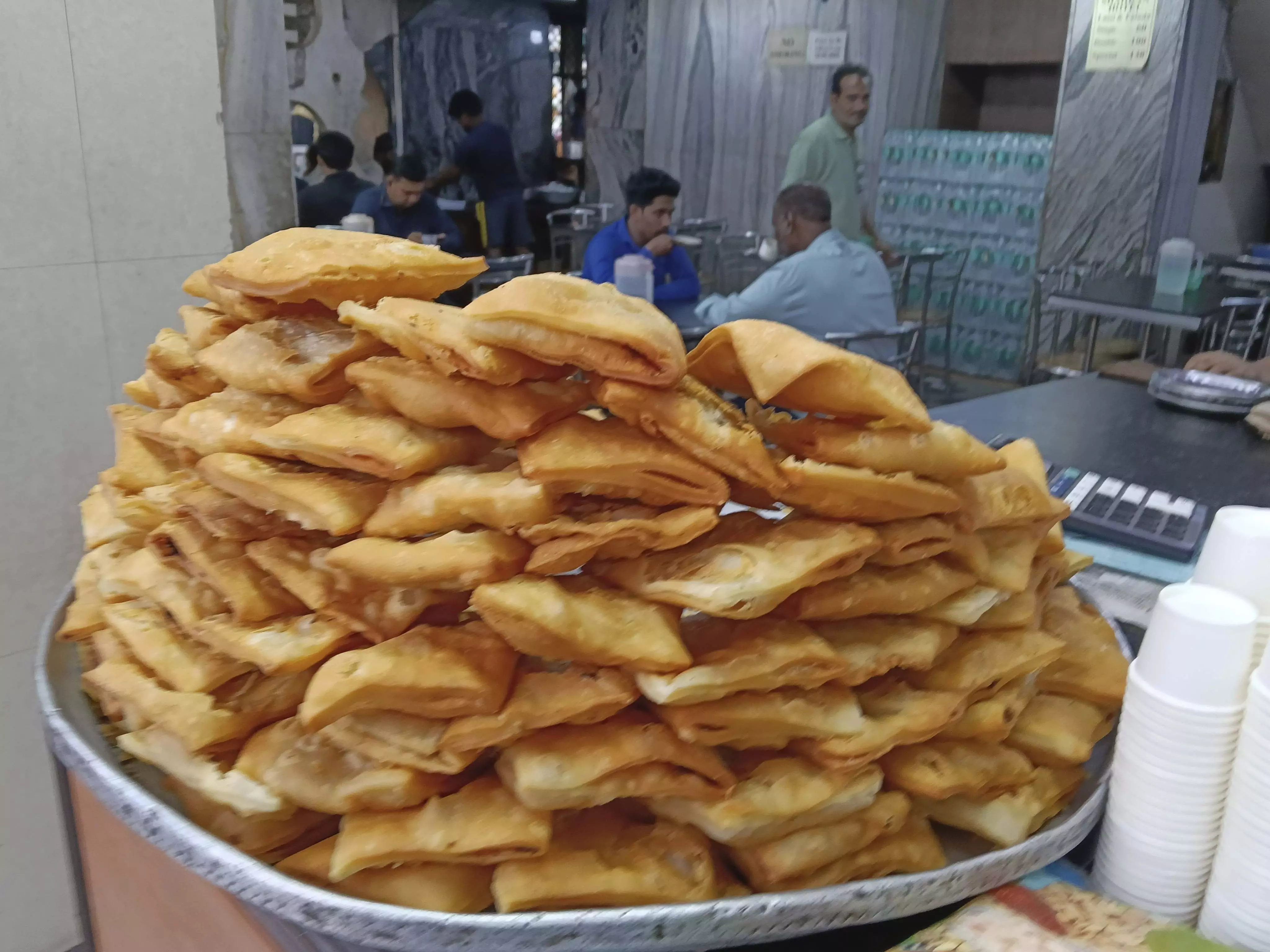 Lukhmi On Sale At An Irani Cafe Near Charminar In The Old City Of Hyderabad Lukhmi On Sale At An Irani Cafe Near Charminar In The Old City Of Hyderabad