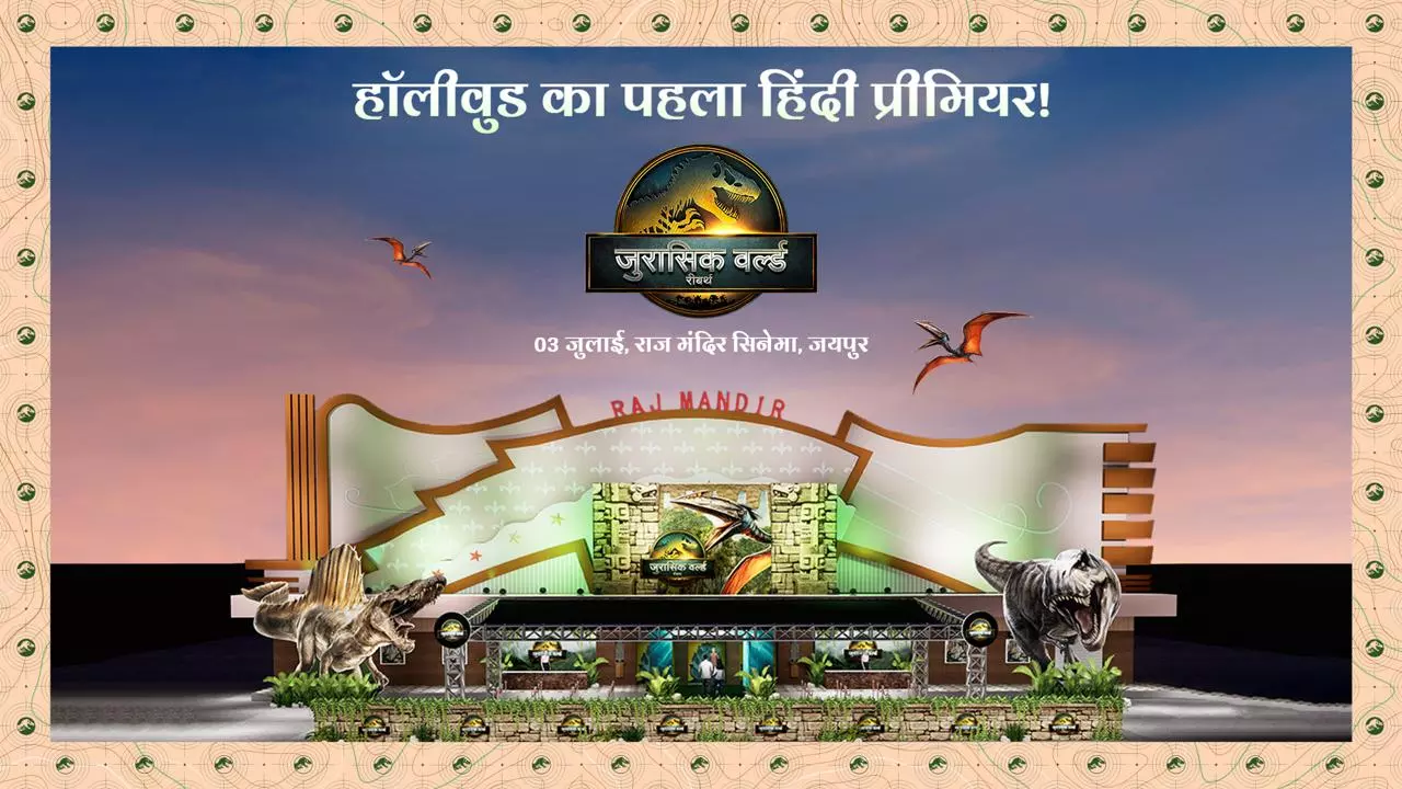 History Roars Back: Jurassic World: Rebirth Gets First-Ever Hindi Premiere in Jaipur History Roars Back: Jurassic World: Rebirth Gets First-Ever Hindi Premiere in Jaipur