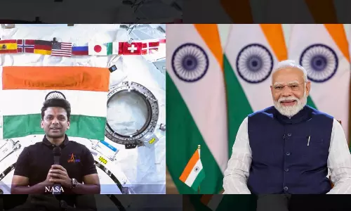 PM Modi Interacts With Astronaut Shubhanshu Shukla