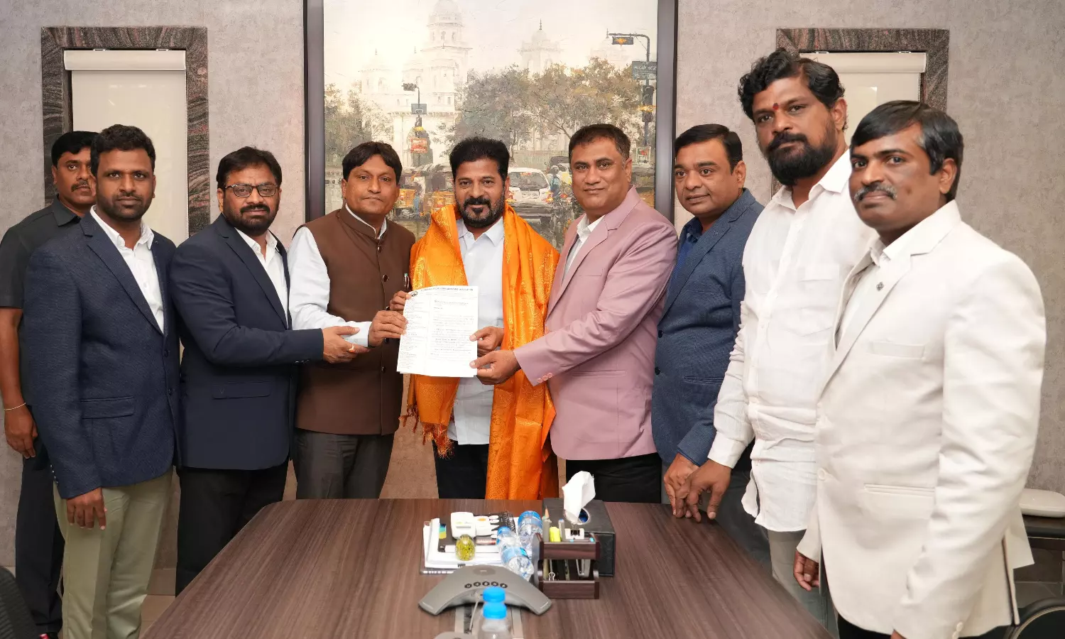 Telangana High Court Advocates Meet CM, Press for Advocates Protection Act