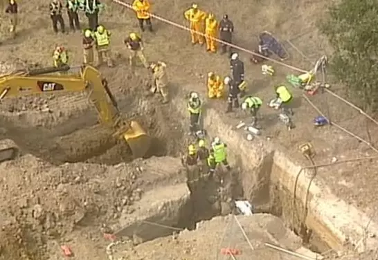 2 Dead, 5 Feared Trapped in Bharatpur Trench Collapse