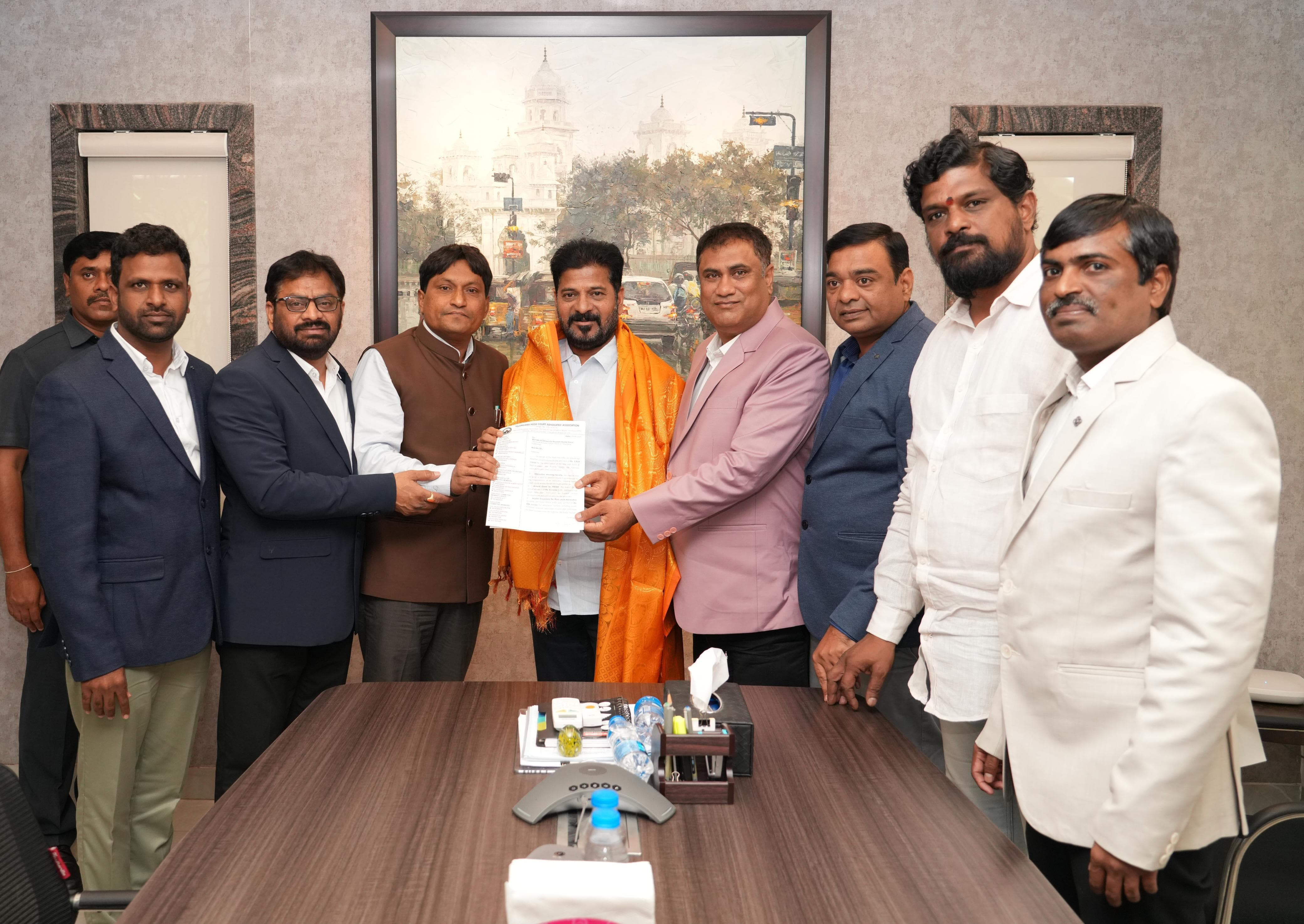 Telangana Advocates Meet CM, Push for Protection Act