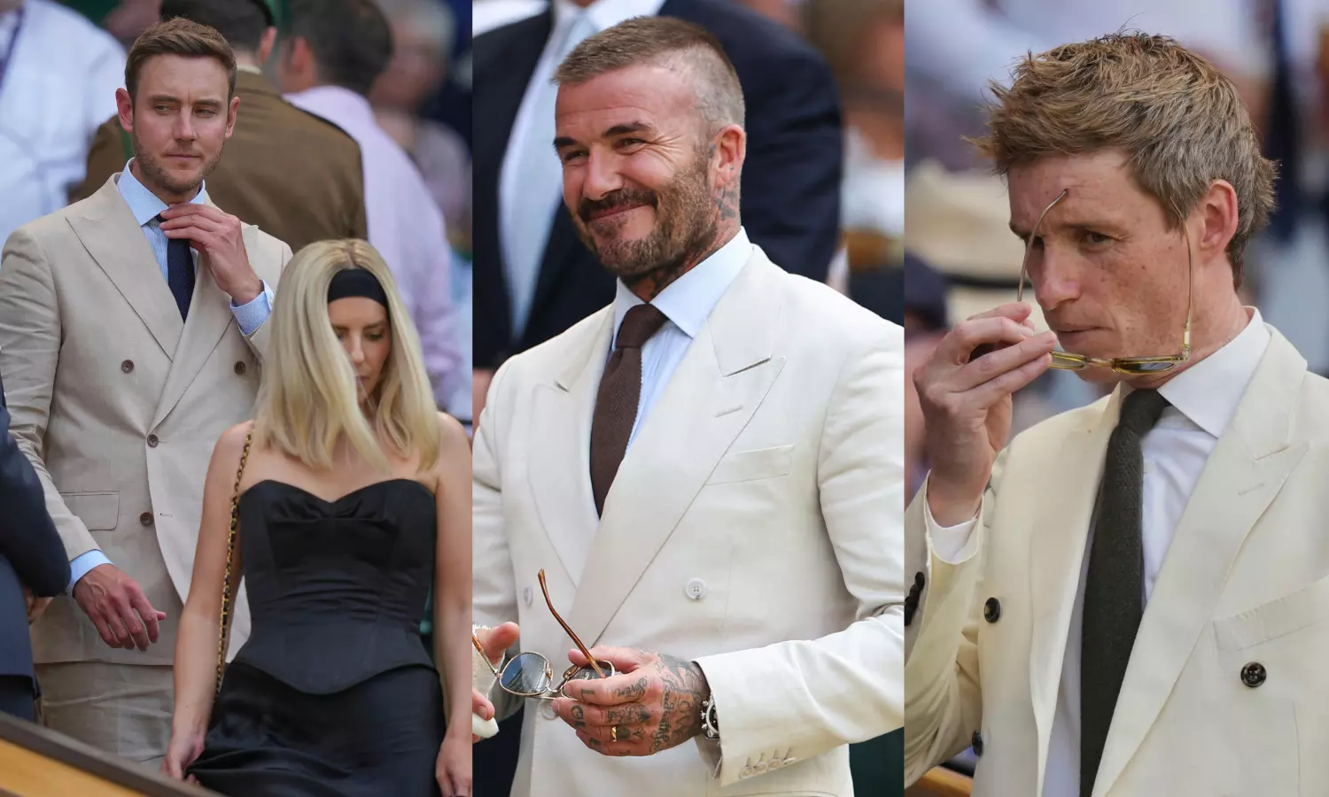 Wimbledon Brings Out David Beckham, Maria Sharapova and Other Stars on Day 1