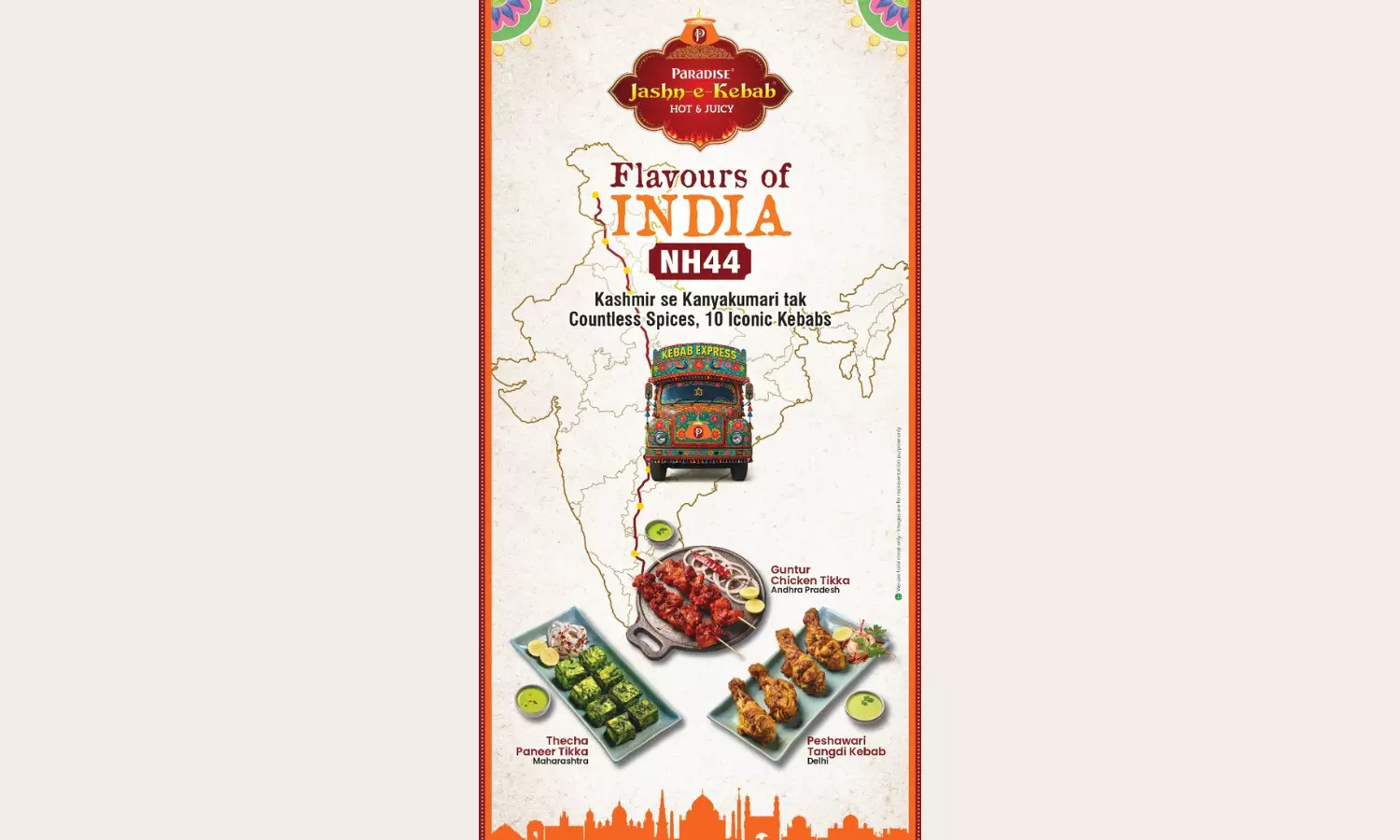 Kashmir to Kanyakumari: Paradise NH44 Kebab Festival To Celebrate Kebabs Of India Kashmir to Kanyakumari: Paradise NH44 Kebab Festival To Celebrate Kebabs Of India