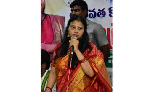 Konda's Daughter Enters Race for Parkal Assembly Seat