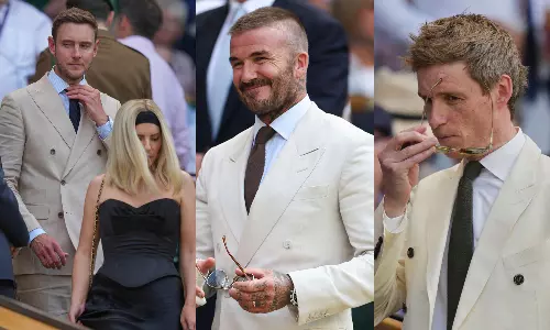 Wimbledon Brings Out David Beckham, Maria Sharapova and Other Stars on Day 1