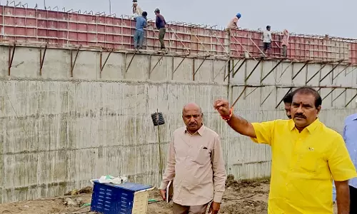 Breached Portions of Budameru Canal Bridged in Record Time: Minister Ramanaidu