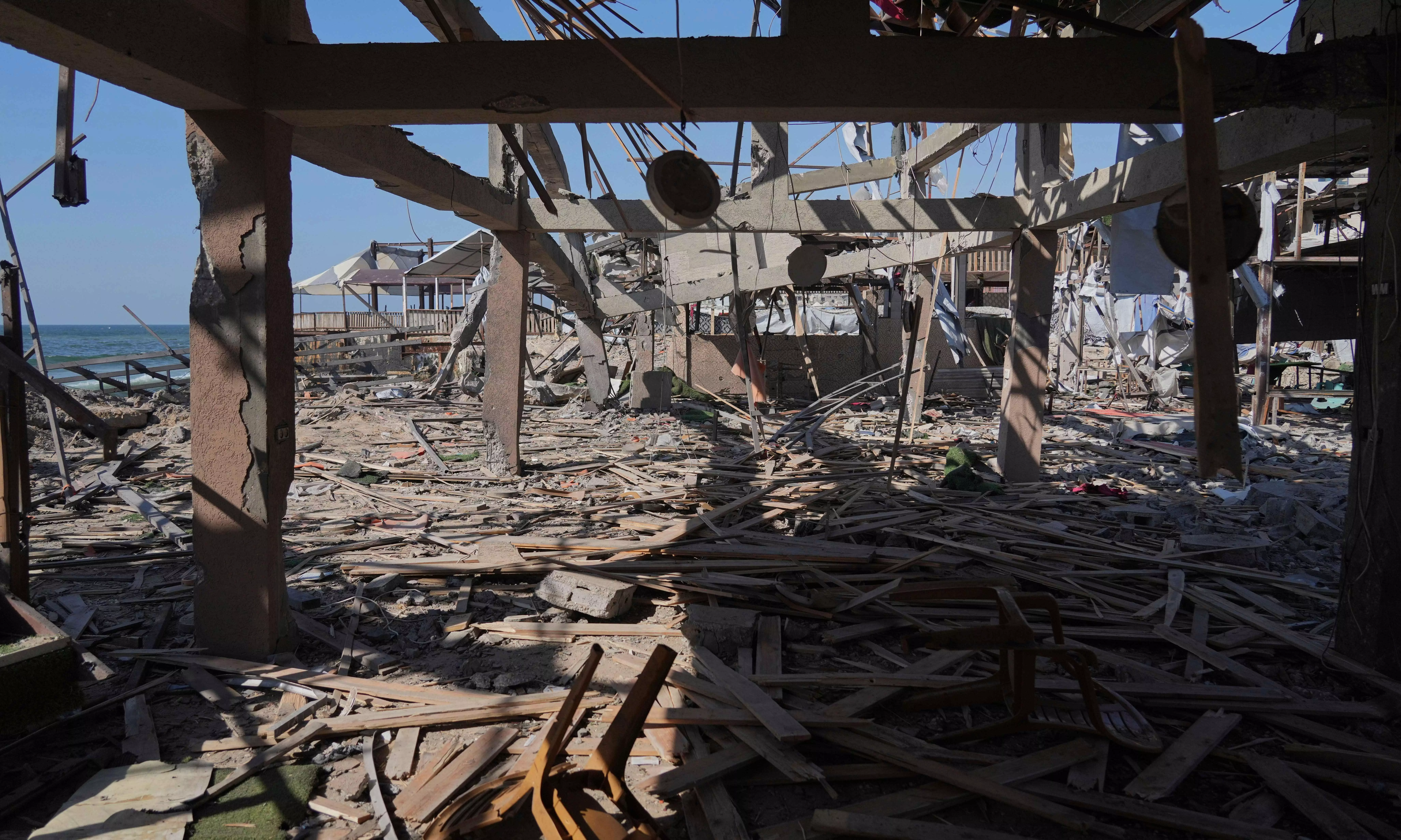 74 Killed In Gaza As Israeli Forces Strike Cafe