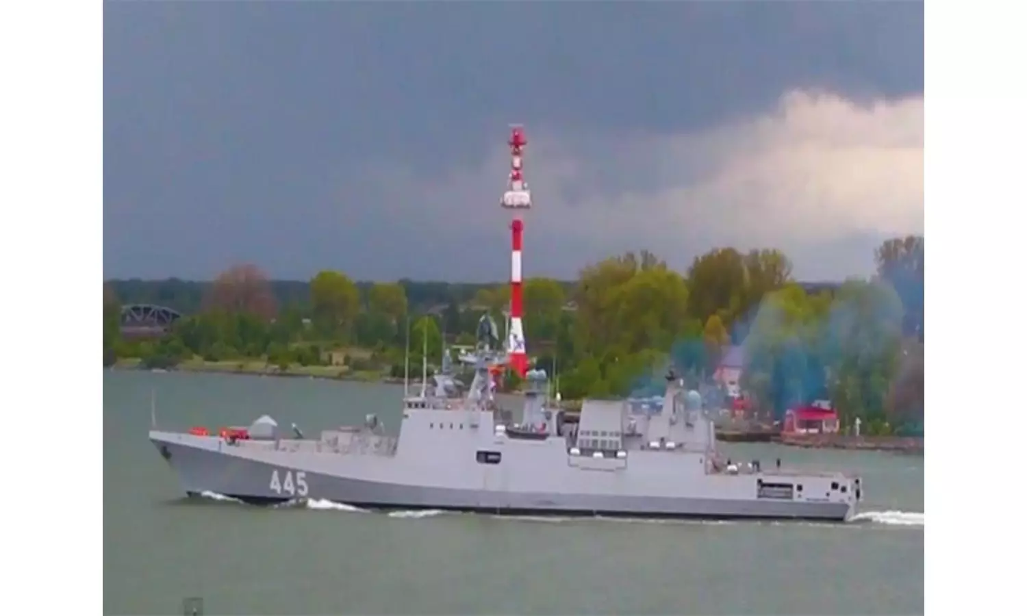 Indian Navys Latest Warship INS Tamal To Be Commissioned Today In Russia