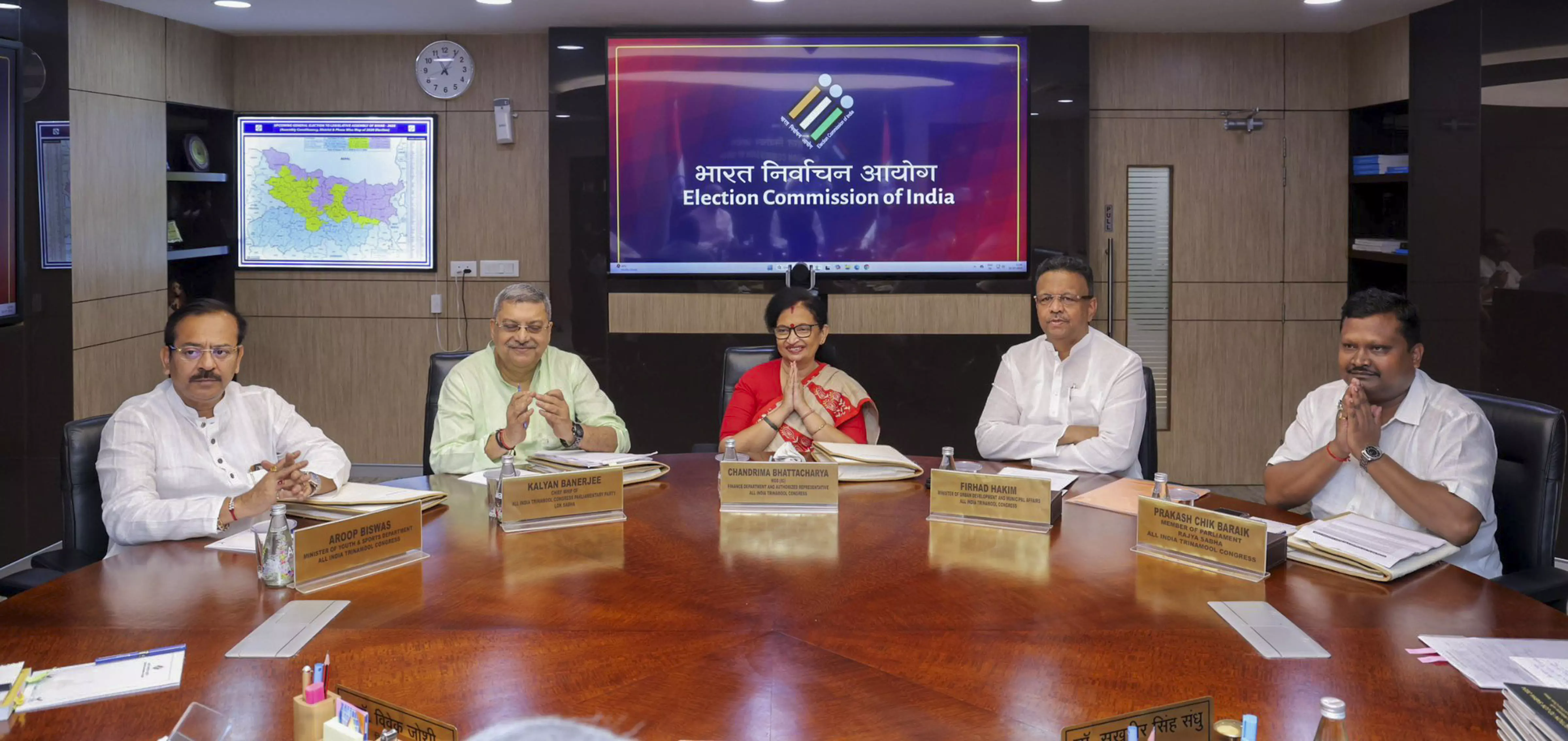 TMC Flags Ghost Voters, SIR Concerns In Meeting With EC