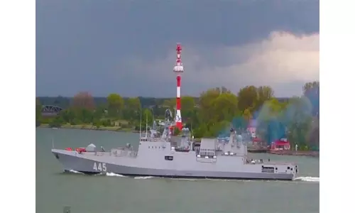 Indian Navys Latest Warship INS Tamal To Be Commissioned Today In Russia