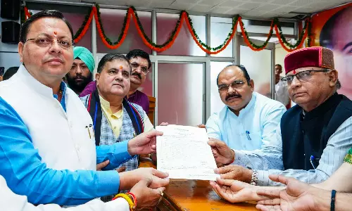 Mahendra Bhatt Re-Elected As President of Uttarakhand BJP