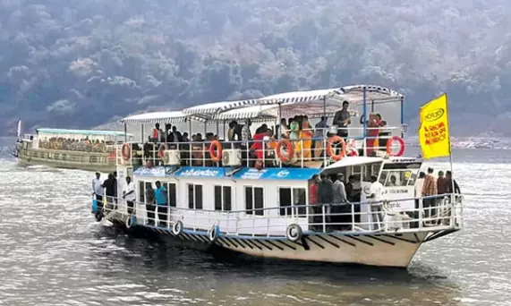 Boat Ride Launched at Bhimavaram’s BV Raju Veeramma Park