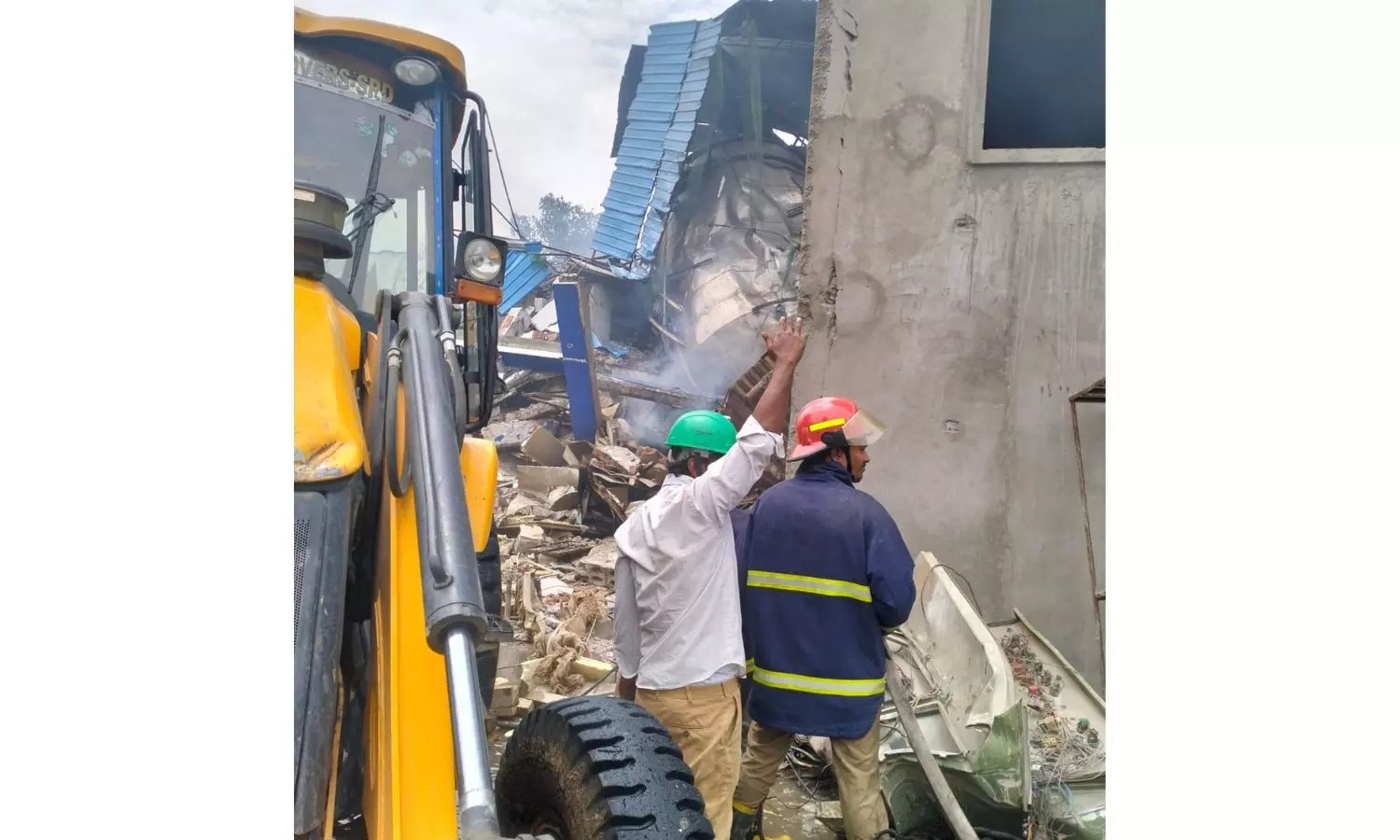 Telangana Plant Explosion: Debris Clearance Almost Over, Sigachi Unit Has No NoC From Fire Dept