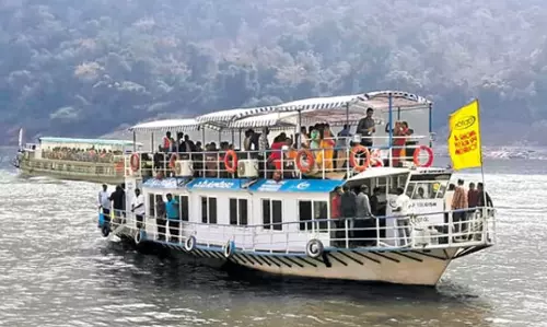 Boat Ride Launched at Bhimavaram’s BV Raju Veeramma Park