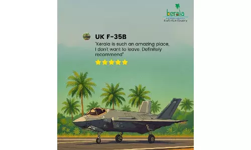 UK’s Stranded F-35 Jet in Kerala Becomes Tourism Hook