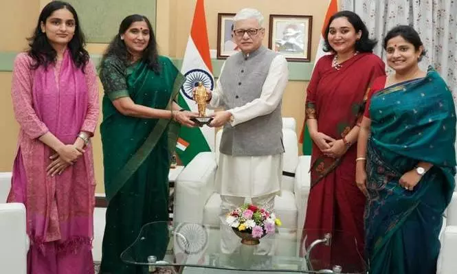 Mission Karmayogi Team Visits Telangana to Discuss Civil Servants Capacity Building