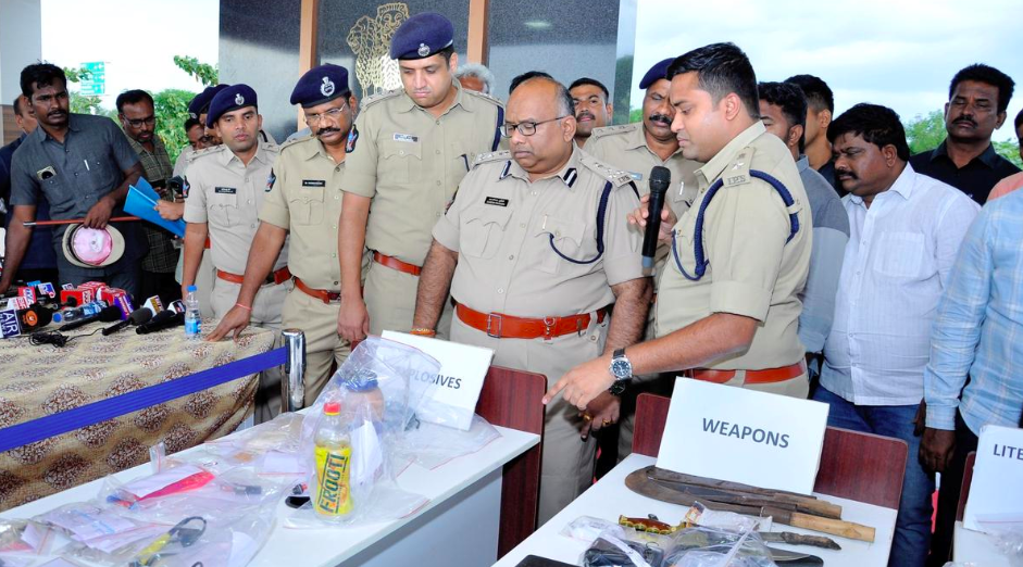 Terror Network Busted in Rayachoti, Explosives Seized