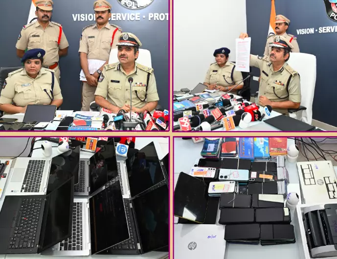 Vizag Cyber Crime Police Bust Betting Call Centre In Bengaluru, Arrest 13
