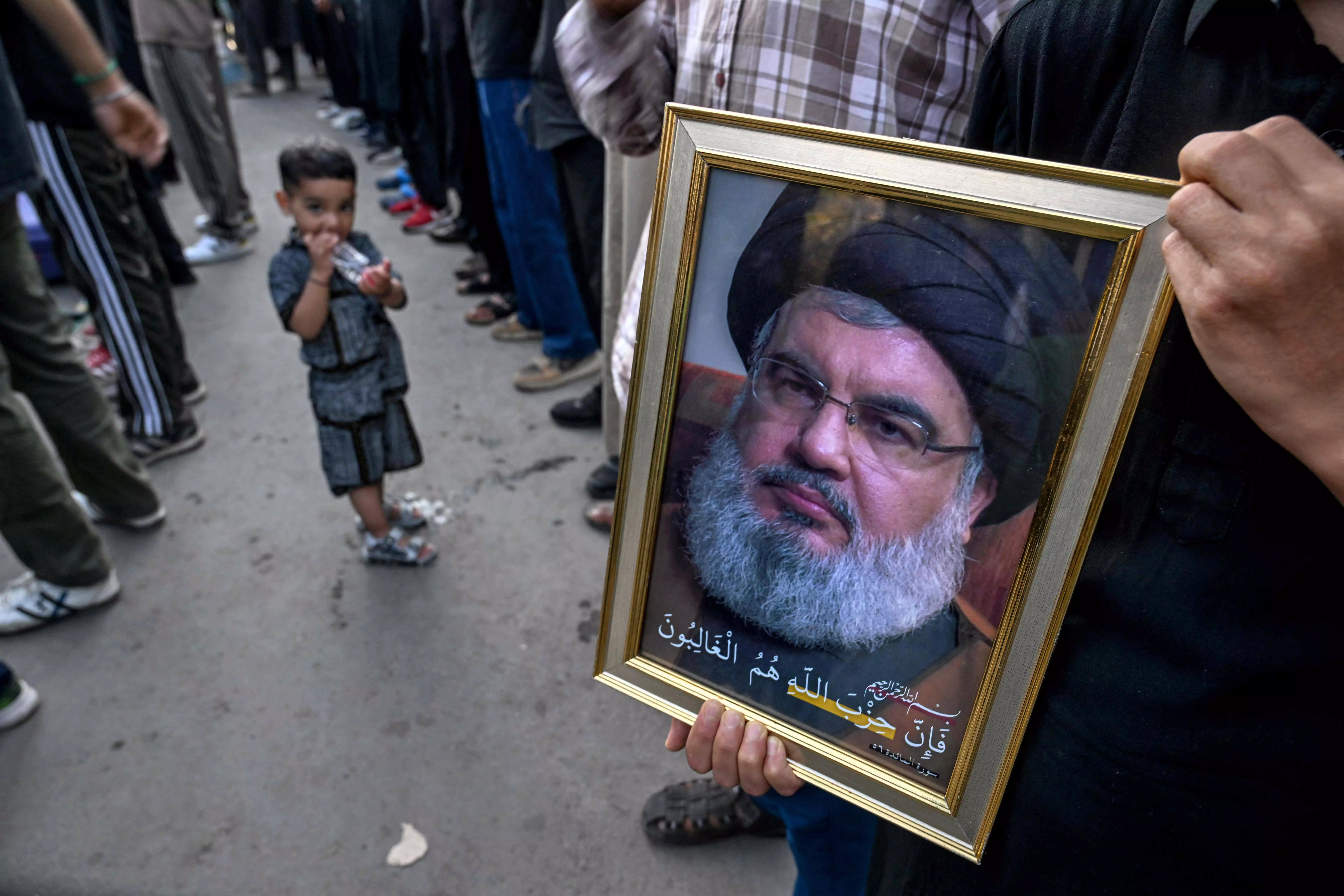 Protests In Valley Over Police’s Removing Hezbollah Leader Nasrallah Banners Protests In Valley Over Police’s Removing Hezbollah Leader Nasrallah Banners