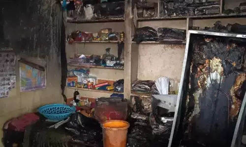 Refrigerator Explodes in Sanathnagar, Household Equipment Damaged
