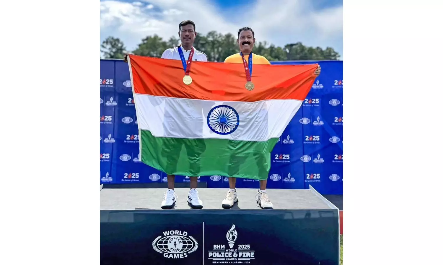 2 TTD SVOs Win Gold, Bronze Medals In World Police Games Meet