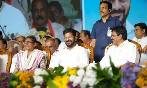 CM Revanth At TPCC Meeting: Congress Will Rule Telangana For 10 Years CM Revanth At TPCC Meeting: Congress Will Rule Telangana For 10 Years