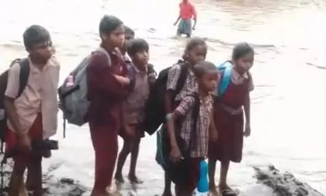 Students Seek Bridges to Cut Risk due to Swollen Rivers on Way Home