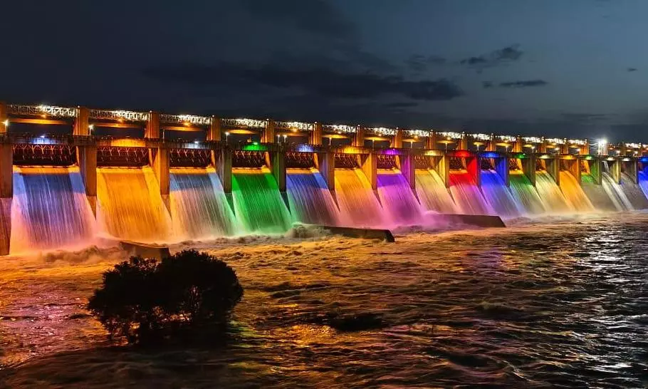 21 Gates of TB Dam Opened, Historic Areas in Hampi Submerged