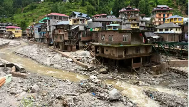Himachal Reels Under Monsoon Fury: 23 Flash Floods, 19 Cloud Bursts, 16 Landslides