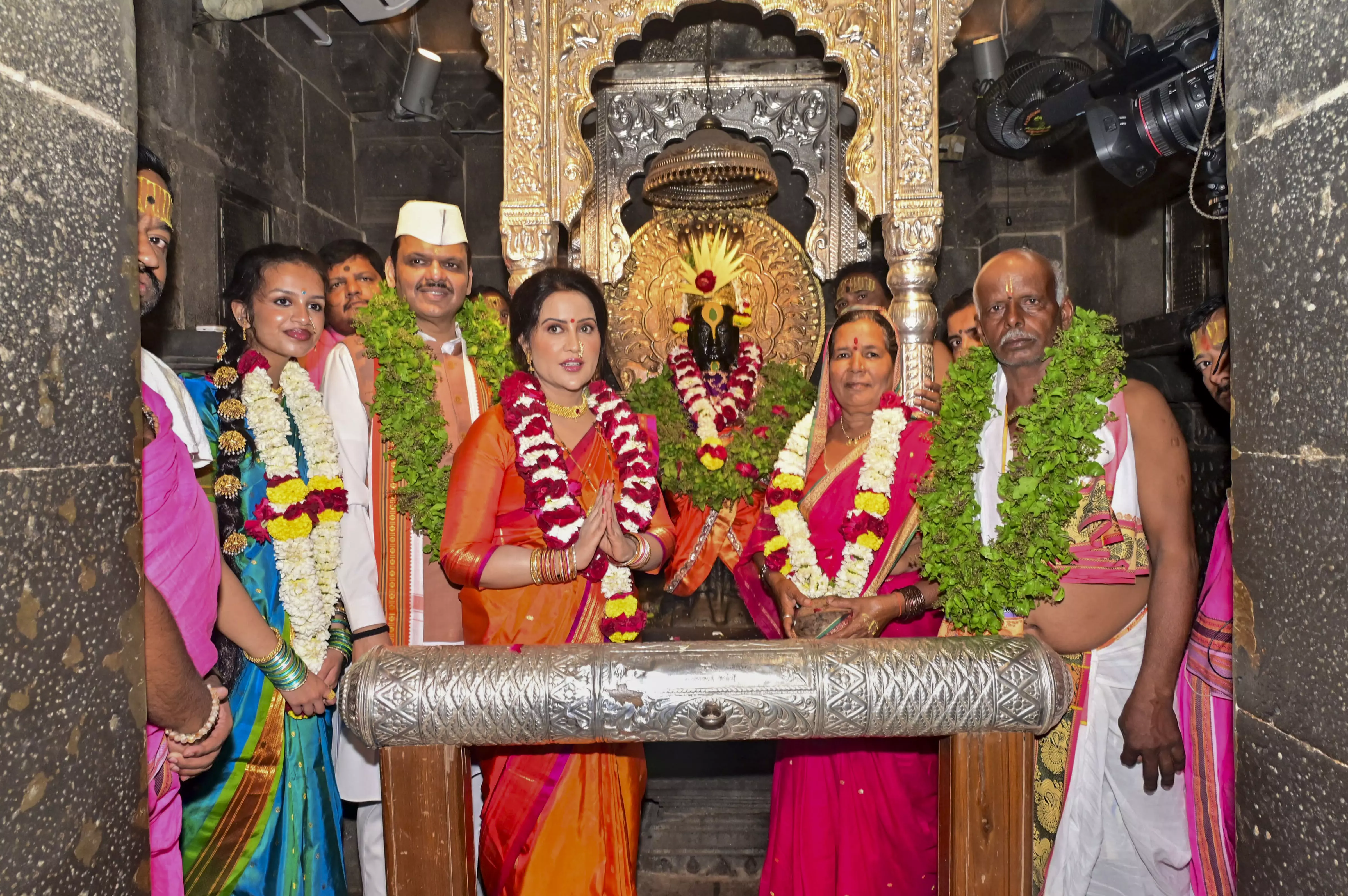 Fadnavis Launches Podcast Maharashtra Dharma Fadnavis Launches Podcast Maharashtra Dharma