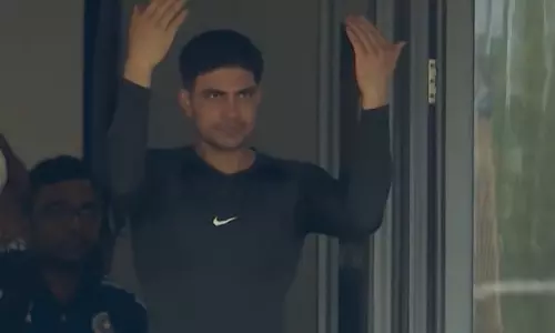 Shubman Gill in Trouble for Wearing Nike Vest During IND-ENG Test?