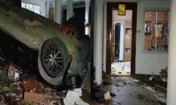 Ex-MLA Nallapareddy Prasannakumar’s House Attacked In Nellore