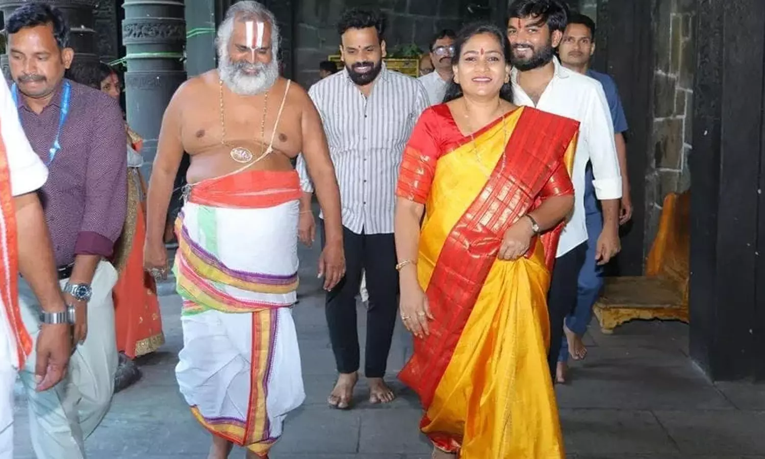 Anitha Reviews Arrangements For Simhachalam Giri Pradakshina Starting Today