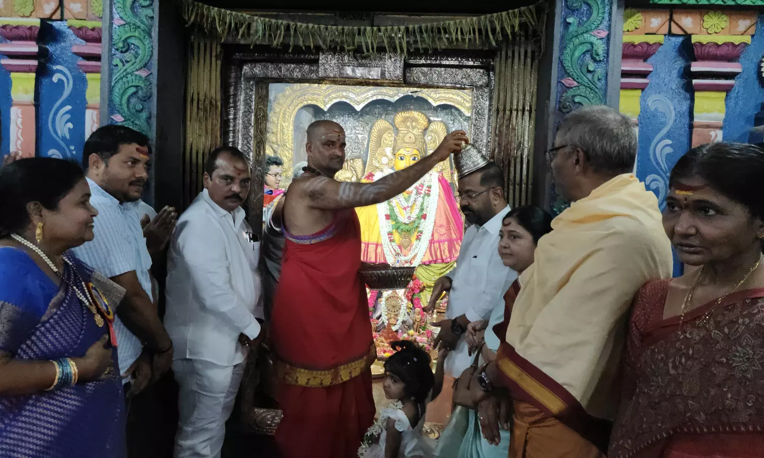 Vegetable Offerings Mark Shakambari Utsavam At Bhadrakali Temple