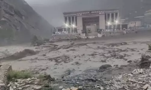 Flash Flood Sweeps Nepal-China Bridge and Vehicles in Rasuwa Flash Flood Sweeps Nepal-China Bridge and Vehicles in Rasuwa