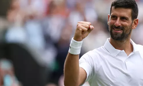 Djokovics 11-Year-Old Son, Takes Autographs From Wimbledon Players But Not Dads