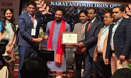 JSW Steel’s Narayanposhi Mines honoured with prestigious 5-Star Award